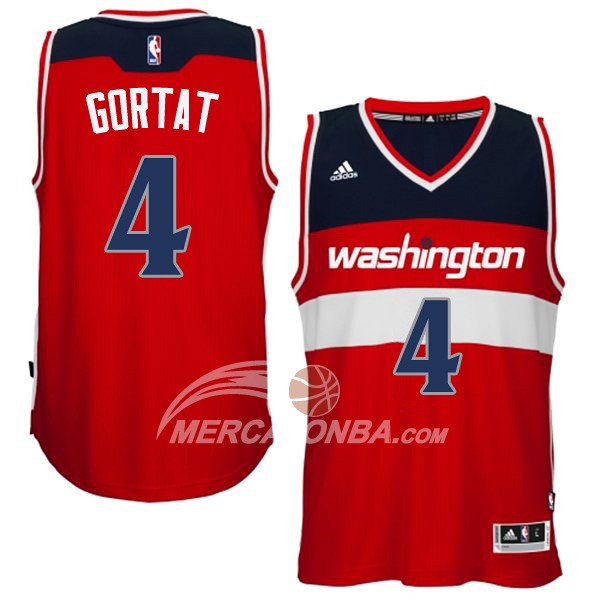 Maglia NBA Gortat Washington Wizards Rojo